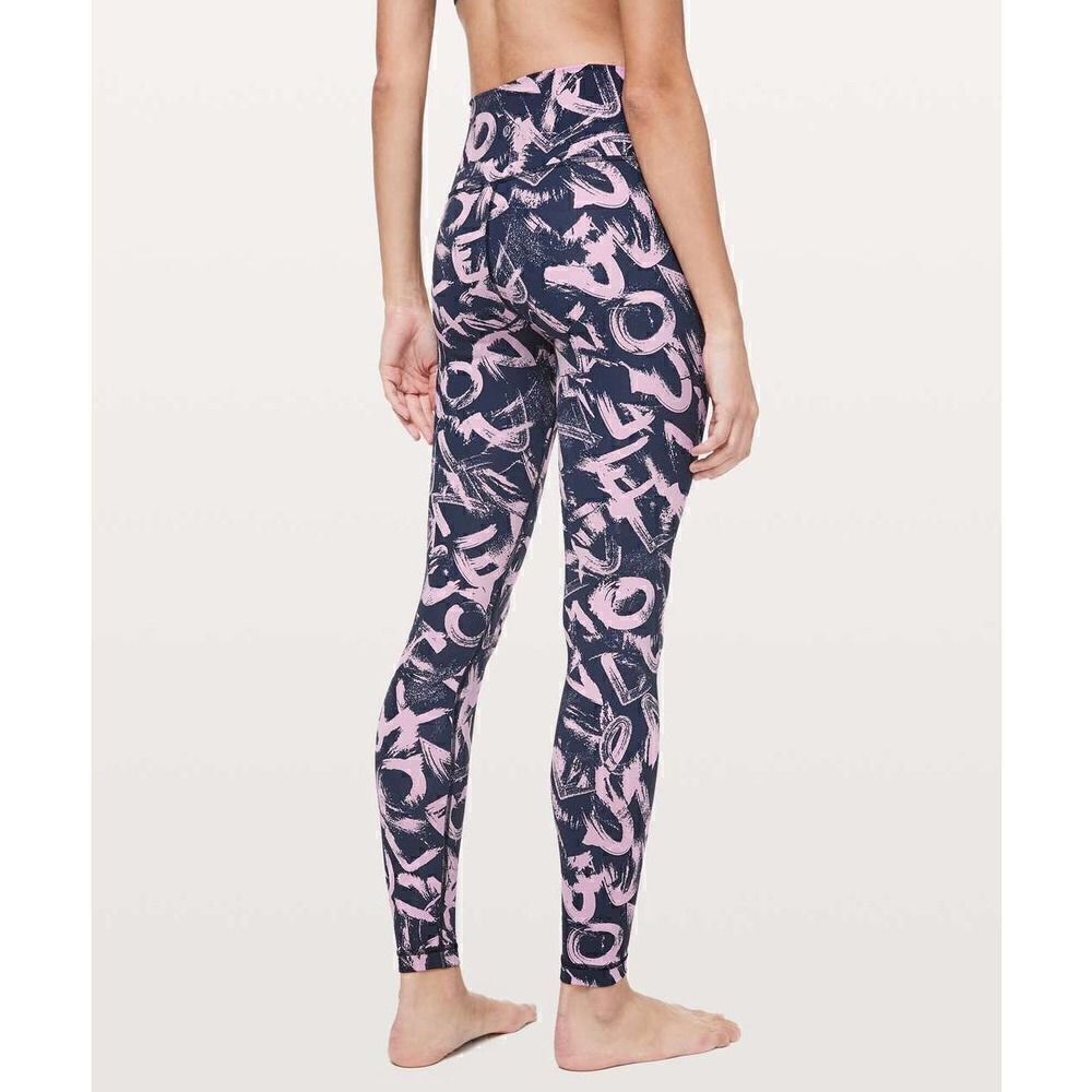 Lululemon Graffiti Wonder Under Leggings